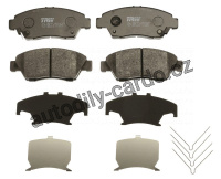 Sada brzdových destiček TRW GDB3478 - HONDA CIVIC VII 06-