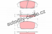 Sada brzdových destiček TRW GDB3250 - HONDA S2000