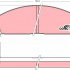 Sada brzdových destiček TRW GDB766 - NISSAN PICK-UP