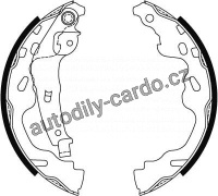 Sada brzdových čelistí TRW GS8480 - TOYOTA YARIS