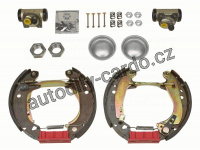 Sada brzdových čelistí TRW GSK1245 - Superkit PEUGEOT