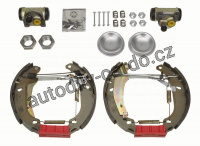 Sada brzdových čelistí TRW GSK1250 - Superkit CITROEN, PEUGEOT