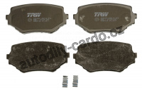 Sada brzdových destiček TRW GDB3132 - SUZUKI VITARA