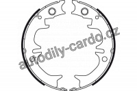 Sada brzdových čelistí TRW GS8714 - TOYOTA CAMRY 96-
