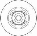 Brzdový kotouč TRW DF6045BS - RENAULT CLIO II -02 /+ES P/ /238x8mm/ s ložiskem
