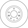 Brzdový kotouč TRW DF4974S - MAZDA 6 07-