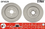 Brzdový kotouč TRW DF4529 - MG TF 02-