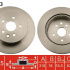 Brzdový kotouč TRW DF6063 - LEXUS GS300,430 05-