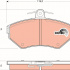 Sada brzdových destiček TRW GDB1437 - VW GOLF, LUPO, POLO, SEAT IBIZA, CORDOBA