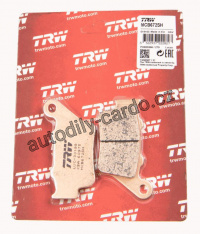 Sada brzdových destiček TRW MCB672SH - KTM