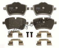 Sada brzdových destiček TRW GDB1712 - MINI COOPER S 06-