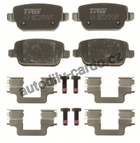 Sada brzdových destiček TRW GDB1708 - LANDROVER FREELANDER 06-