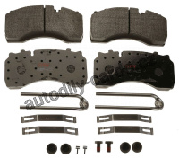 Sada brzdových destiček TRW GDB5084 - RENAULT MIDLUM 01-