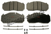 Sada brzdových destiček TRW GDB5065 - MANN F90.F2000 89-