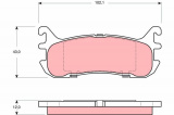 Sada brzdových destiček TRW GDB3319 - MAZDA 323