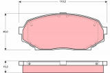 Sada brzdových destiček TRW GDB1028 - MAZDA MX-5