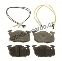 Sada brzdových destiček TRW GDB1033 - CITROEN ZX, PEUGEOT 106
