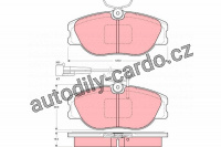 Sada brzdových destiček TRW GDB1052 - FIAT CROMA