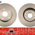 Brzdový kotouč TRW DF4810 - TOYOTA AURIS 07- (275x22mm)