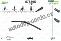list stěrače Valeo HYDROCONNECT HF48  (578505) 475mm
