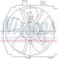 Ventilátor chladiče NISSENS 85381