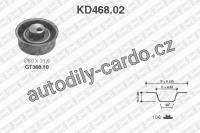 Sada rozvodového řemene SNR KD468.02