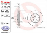 Brzdový kotouč BREMBO 09.C544.11 - NISSAN