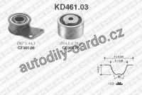 Sada rozvodového řemene SNR KD461.03