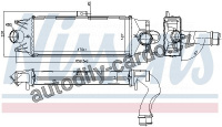 Chladič turba NISSENS 96202