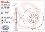 Brzdový kotouč BREMBO 09.A829.10 - PEUGEOT