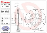 Brzdový kotouč BREMBO 09.9581.1X