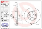 Brzdový kotouč BREMBO 09.D624.11