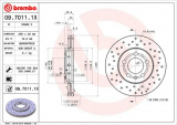 Brzdový kotouč BREMBO 09.7011.1X
