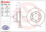Brzdový kotouč BREMBO 09.5742.10 - TOYOTA
