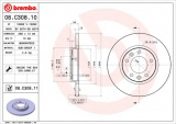 Brzdový kotouč BREMBO 08.C308.11