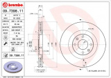 Brzdový kotouč BREMBO 09.7398.11 - PEUGEOT