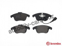 Sada brzdových destiček BREMBO P85130 - AUDI, VW