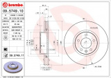 Brzdový kotouč BREMBO 09.5749.10 - OPEL