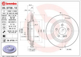 Brzdový kotouč BREMBO 09.9738.11