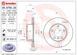 Brzdový kotouč BREMBO 09.9750.21