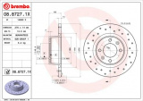 Brzdový kotouč BREMBO 08.8727.1X