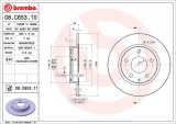 Brzdový kotouč BREMBO 08.C653.11