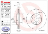 Brzdový kotouč BREMBO 09.9442.14 - VW - nahrazeno 09.D211.11
