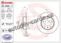 Brzdový kotouč BREMBO 08.C656.11