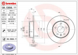 Brzdový kotouč BREMBO 08.C656.11