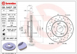 Brzdový kotouč BREMBO 09.5457.3X