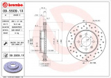 Brzdový kotouč BREMBO 09.5509.1X