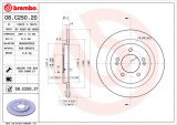 Brzdový kotouč BREMBO 08.C250.21