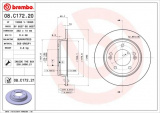 Brzdový kotouč BREMBO 08.C172.21