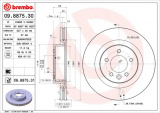 Brzdový kotouč BREMBO 09.8875.30 - LAND ROVER